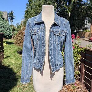 Abercrombie & Fitch Ladies' Denim Jacket - Small